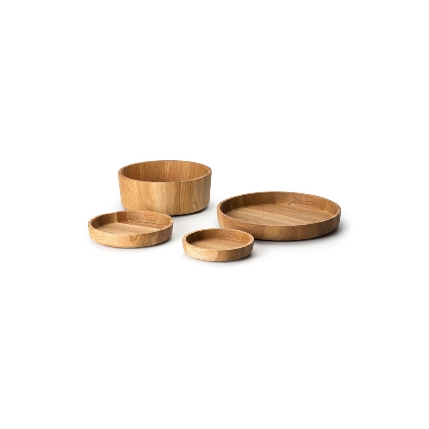 Continenta C4134 – Holzschale 25x4,8 cm Eiche