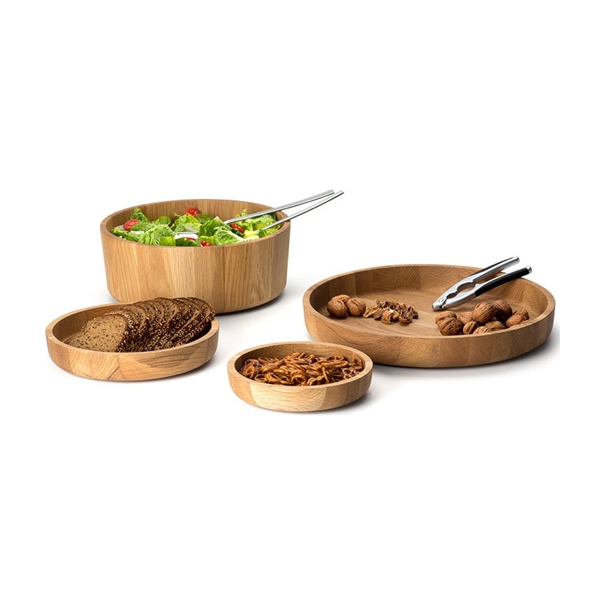 Continenta C4135 – Holzschale 38x5,4 cm Eiche