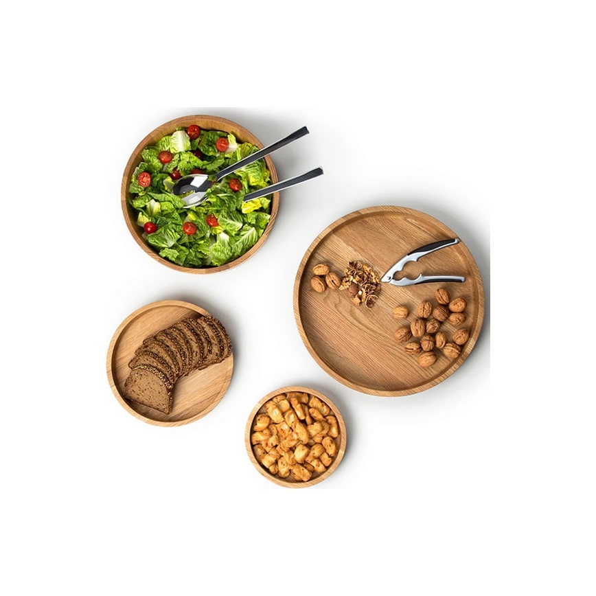 Continenta C4135 – Holzschale 38x5,4 cm Eiche