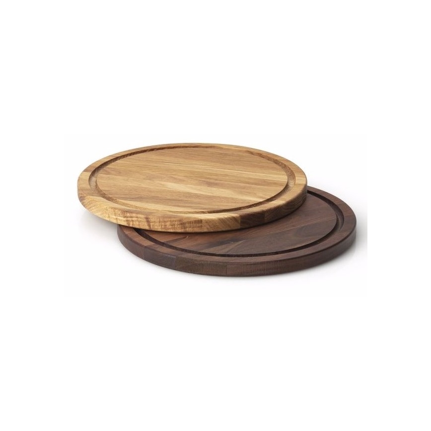 Continenta C4205 - Brett zum Servieren von Steaks d. 28 cm Walnuss