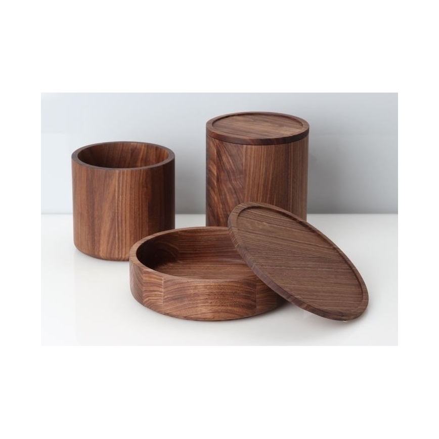 Continenta C4273 – Holz-Box 13x13 cm Walnussholz
