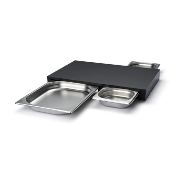 Continenta C5328 - Set: Schneidebrett 49,5 x 32,5 cm + 3 duracore-Schüsseln