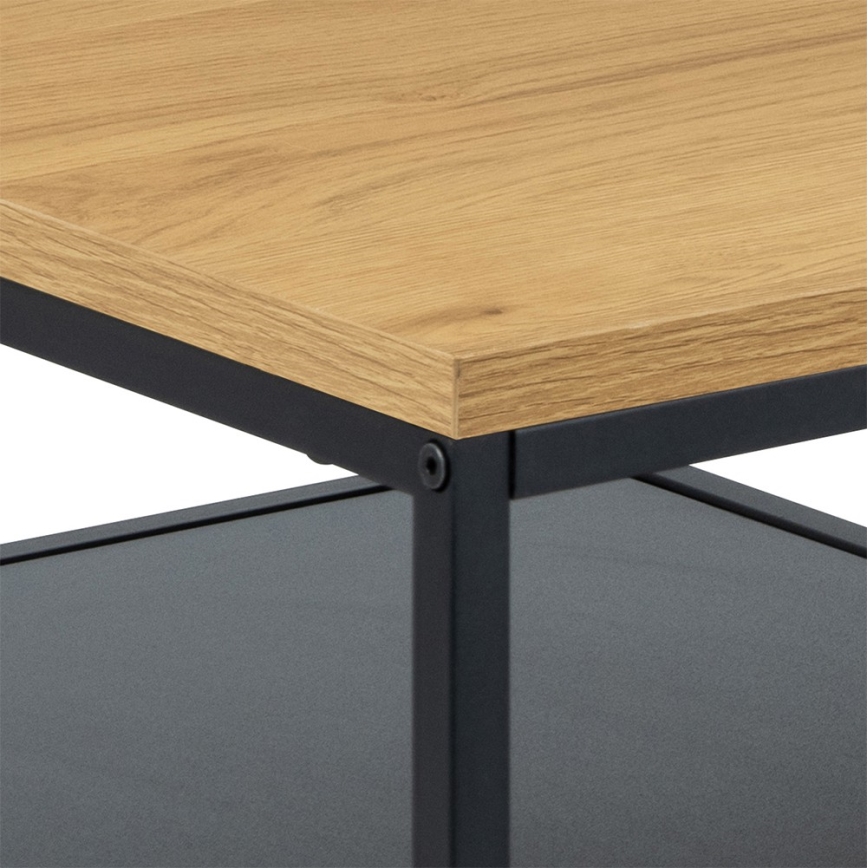 CORA Couchtisch, Eiche/Schwarz