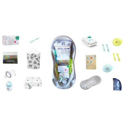 COSING - 16-teiliges Starter-Set für Neugeborene, grau