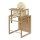 COSING - Kinderhochstuhl 2-in-1 Viktoria Buche/Creme