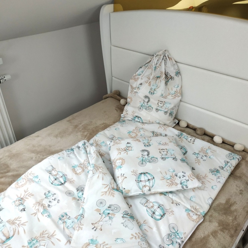 COSING - Reiseschlafsack mit Kissen Zoo