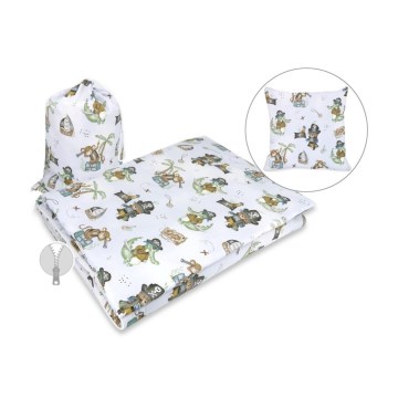 COSING - Reiseschlafsack mit Reisekissen, Motiv Piraten