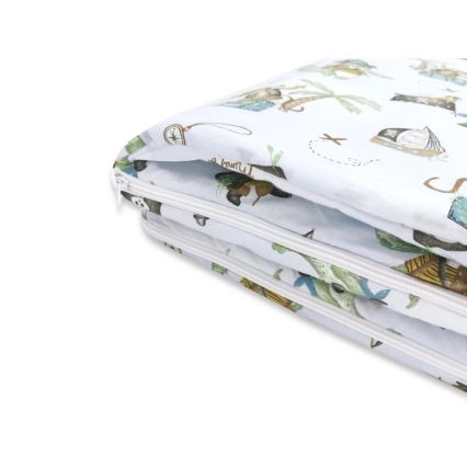 COSING - Reiseschlafsack mit Reisekissen, Motiv Piraten