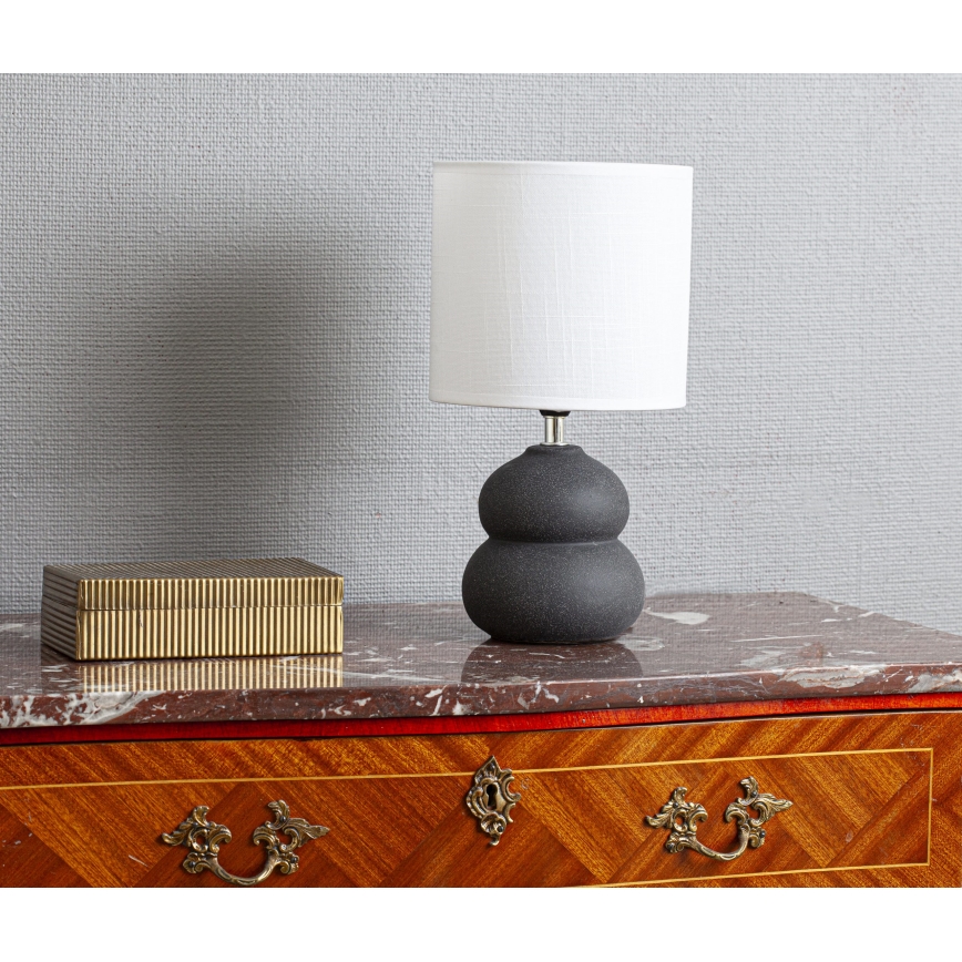 Cottex - Tischlampe LUCIE 1xE14/8W/230V grau