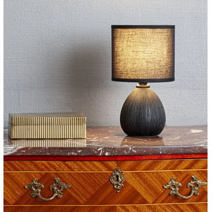 Cottex - Tischlampe MADISON 1xE14/8W/230V schwarz