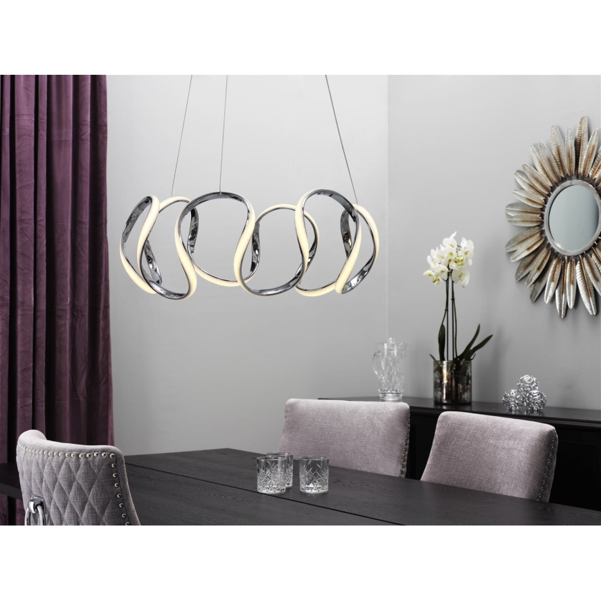 Cottex - LED-Pendelleuchte an Kabel WAVE LED/40W/230V