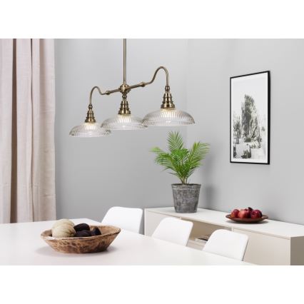 Cottex - Stangen-Pendelleuchte SNOOKER 3xE27/60W/230V