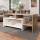 Couchtisch ALVA 53x120 cm weiß/Eiche Grande