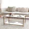 Couchtisch ASTRO 40x90 cm gold