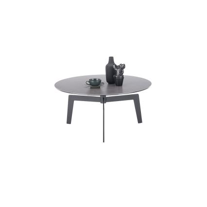 Couchtisch BALANCE Ø 80 cm grau/anthrazit