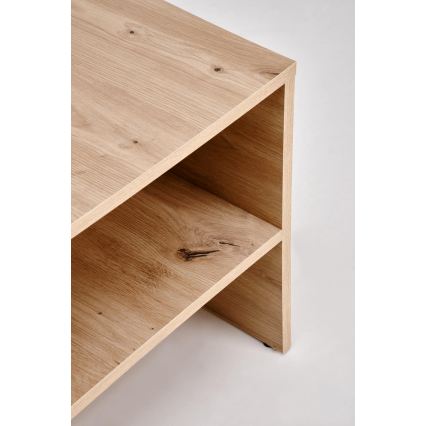 Couchtisch BELA 100x42 cm Eiche Artisan/Anthrazit