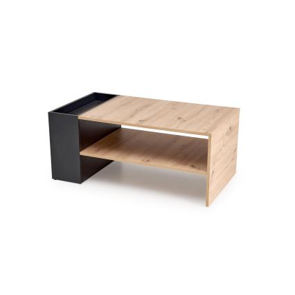 Couchtisch BELA 100x42 cm Eiche Artisan/Anthrazit