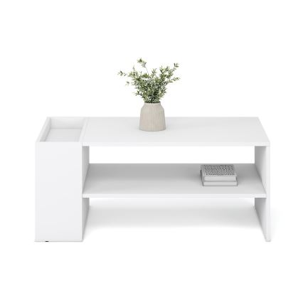 Couchtisch BELA 100x42 cm weiß