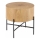 Couchtisch BROOKLYN 45x45 cm schwarz/beige