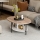 Couchtisch ELIS 36x90 cm Eiche/weiß