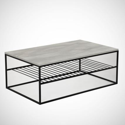 Couchtisch ETNA 43x95 cm grau