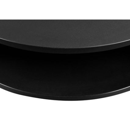 Couchtisch FIKOLI 40x75 cm schwarz/golden Eiche