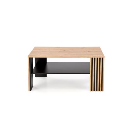 Couchtisch FORMA 110x65 cm braun/schwarz
