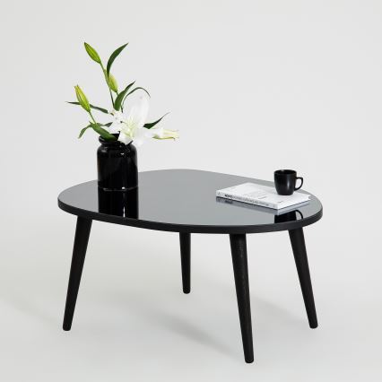 Couchtisch GUSTO 38x75 cm schwarz