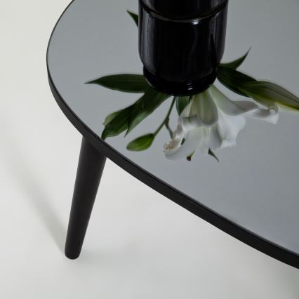 Couchtisch GUSTO 38x75 cm schwarz