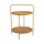 Couchtisch HAGE 50 x 66 cm braun