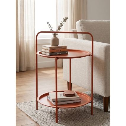 Couchtisch HAGE 50x66 cm orange