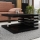 Couchtisch KYOTO 31x60 cm glänzend schwarz