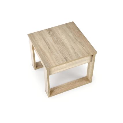 Couchtisch mit Schublade NEA 52x60 cm Eiche Sonoma