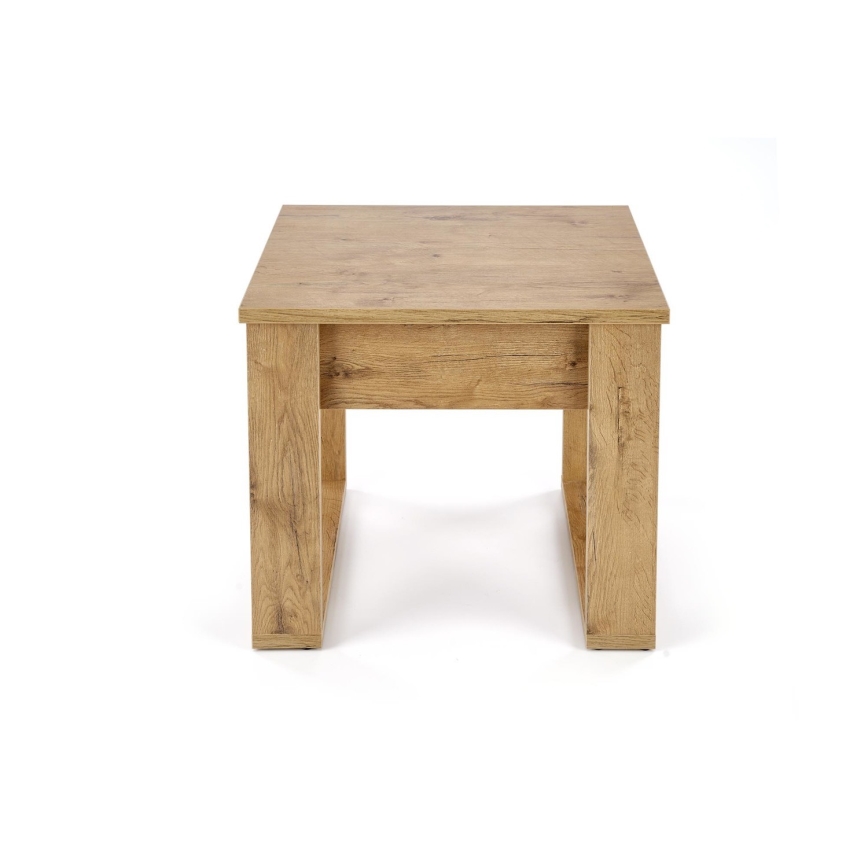 Couchtisch mit Schublade NEA 52x60 cm Eiche Wotan