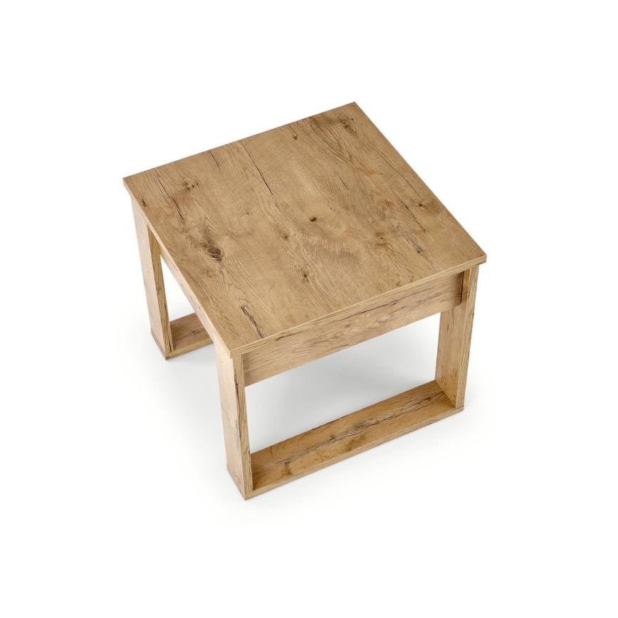 Couchtisch mit Schublade NEA 52x60 cm Eiche Wotan