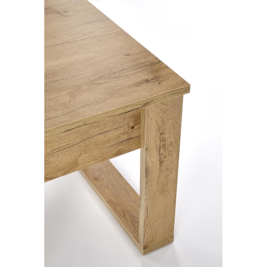 Couchtisch mit Schublade NEA 52x60 cm Eiche Wotan