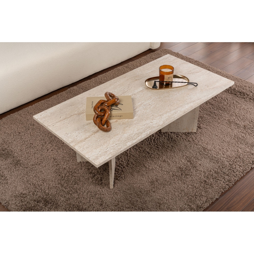 Couchtisch NEL 119x60 cm beige