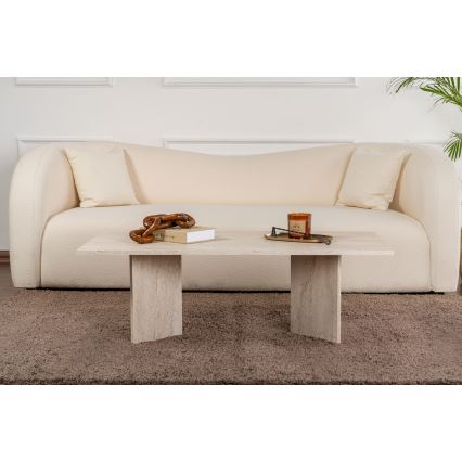 Couchtisch NEL 119x60 cm beige