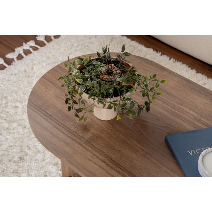 Couchtisch NEL Nussbaum