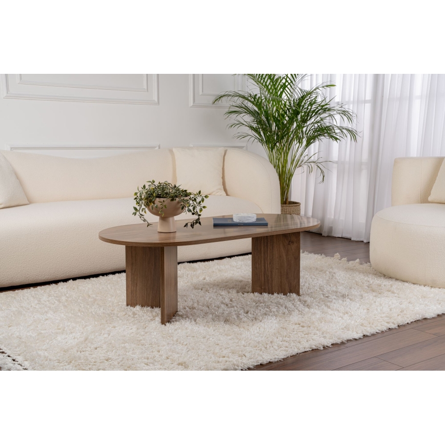 Couchtisch NEL Nussbaum