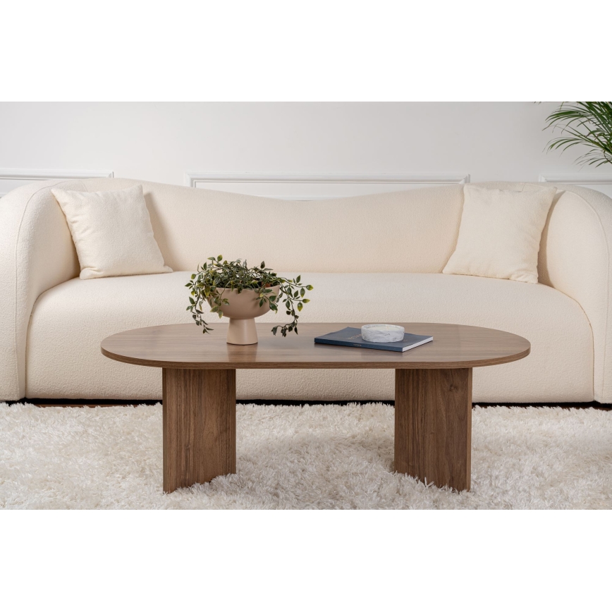 Couchtisch NEL Nussbaum