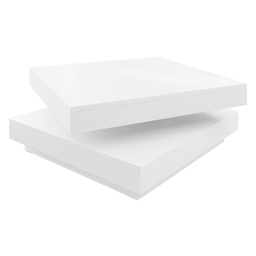 Couchtisch NENANI 34x70 cm weiß