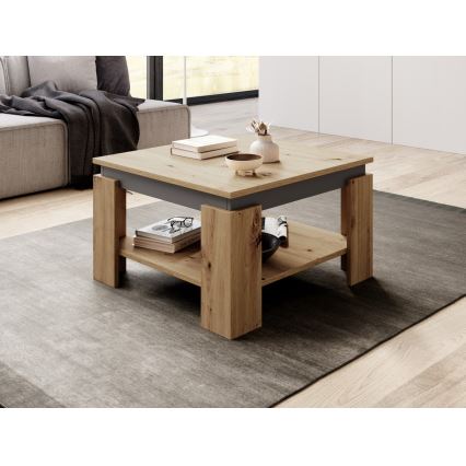 Couchtisch OLAF Artisan-Eiche/Anthrazit