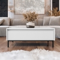 Couchtisch OZMI 100x40 cm weiß