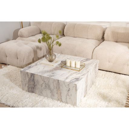 Couchtisch PRIZMA 35x90 cm Marmordekor