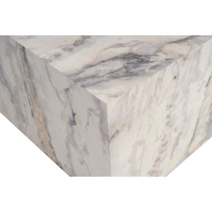 Couchtisch PRIZMA 35x90 cm Marmordekor