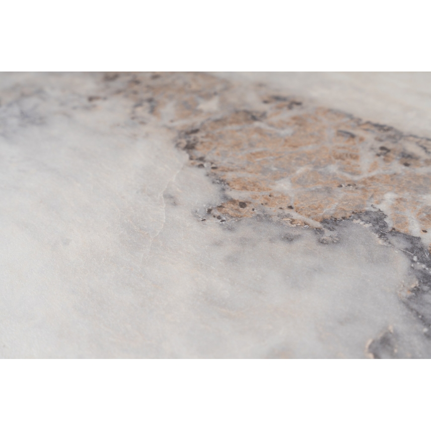 Couchtisch PRIZMA 35x90 cm mit Marmordekor