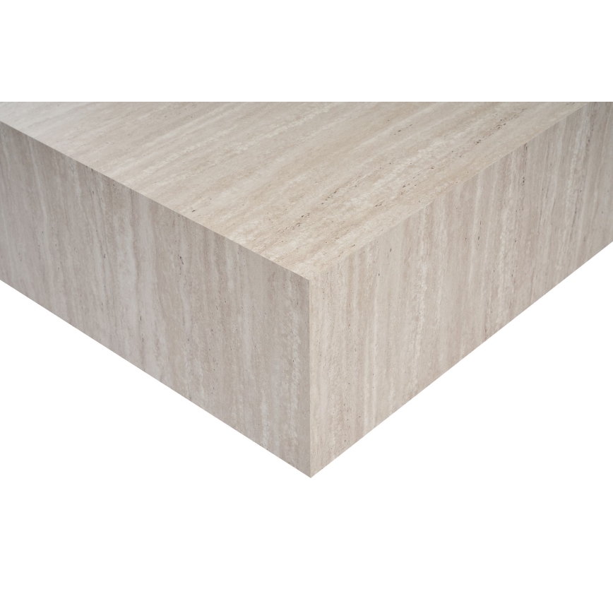 Couchtisch PRIZMA 90x90 cm, beige