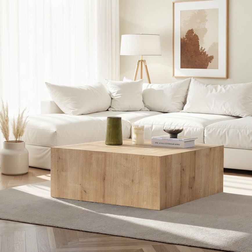 Couchtisch PRIZMA 90x90 cm Eiche