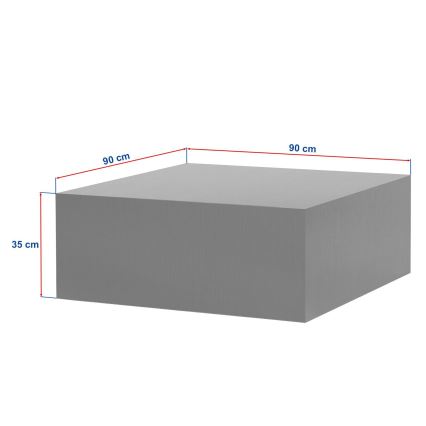 Couchtisch PRIZMA 90x90 cm Eiche